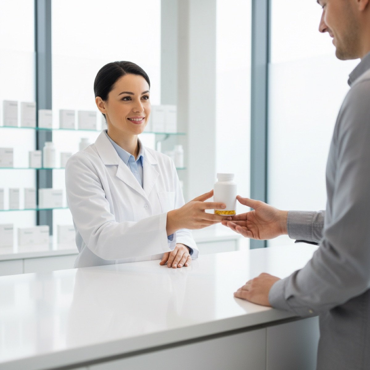 Patient receiving antibiotics that reduce how long strep throat is contagious